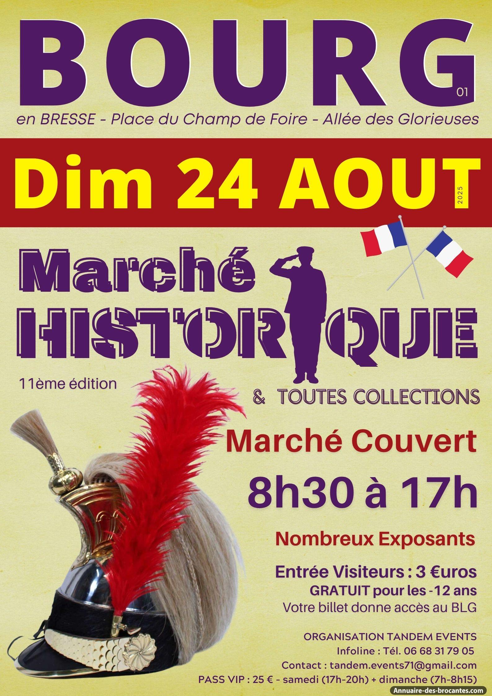 Affiche de Brocante à Bourg-en-Bresse