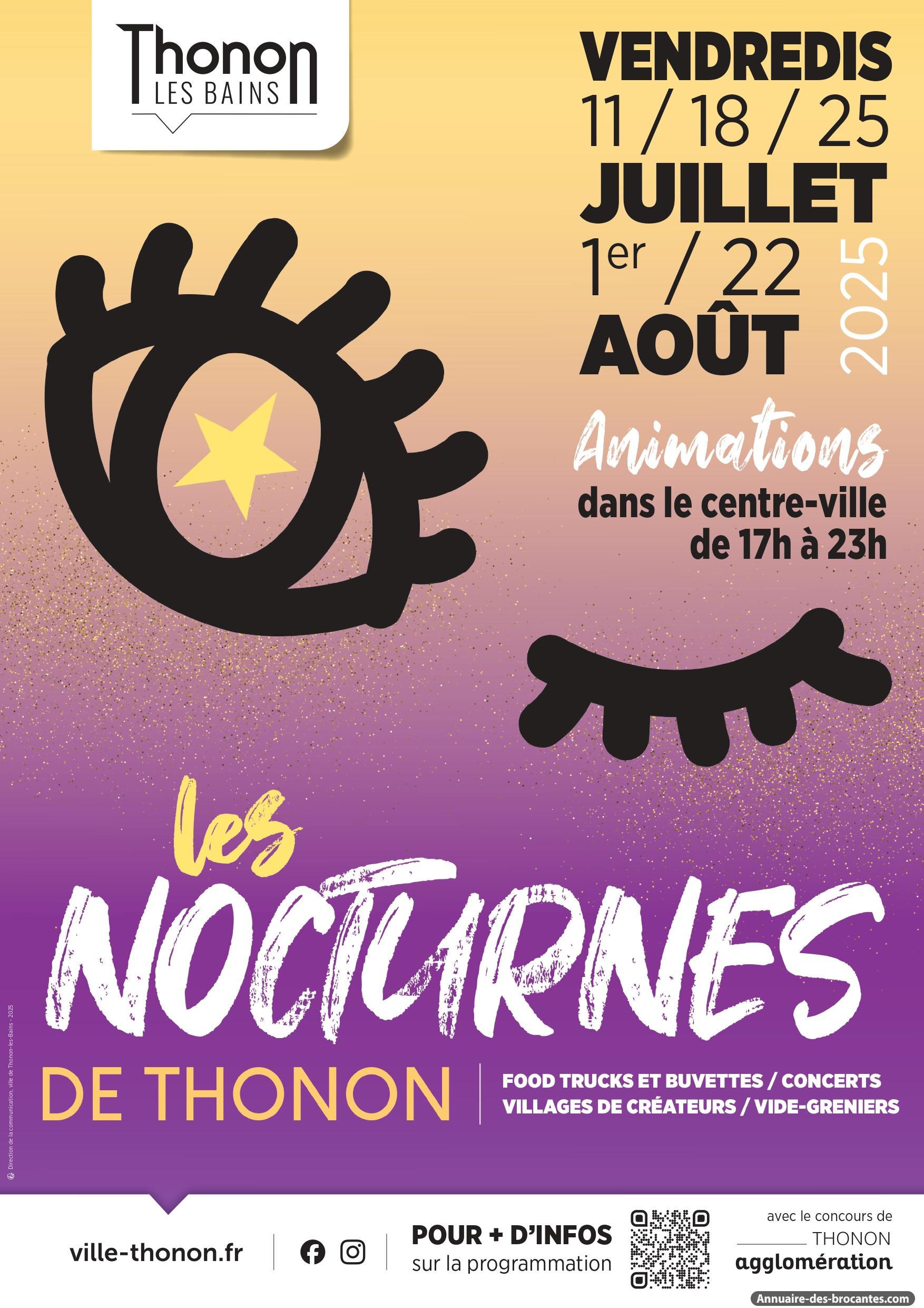 Affiche de Vide-greniers à Thonon-les-Bains